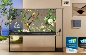 CES 2024: A fost prezentat televizorul cu ecran translucid de 2 metri! LG-ecran-translucid-ces-2024