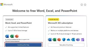 Microsoft Office gratuit pentru Windows, dar cu reclame și restricții