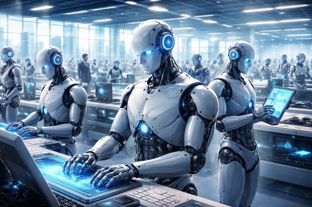 Roboții inteligenți ar putea depăși numărul lucrătorilor umani în doar 2-3 decenii