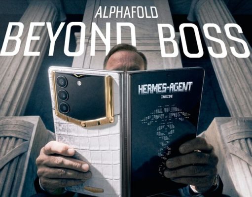 VERTU dezvăluie modelul ALPHAFOLD – pliabil cu asistent AI integrat
