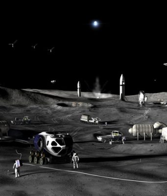 NASA publică detaliile proiectului pentru baza lunară permanentă
