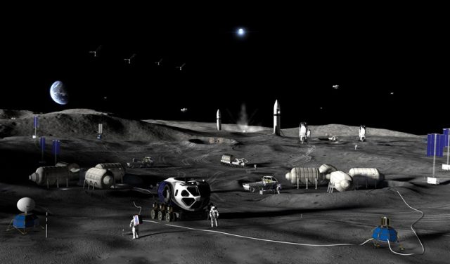 NASA publică detaliile proiectului pentru baza lunară permanentă